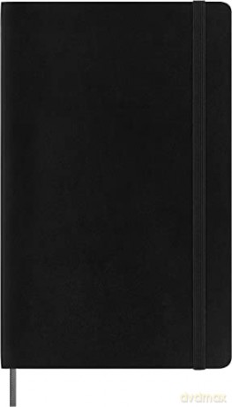 Moleskine Smart Notebook, Smart Writing System, Smart Notebook with Soft Cover, Ruled Pages and Elastic Closure, Large Format 13 x 21, Colour Black - Moleskine [KSIĄŻKA]
