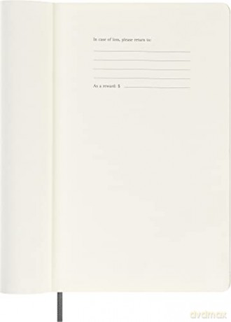 Moleskine Smart Notebook, Smart Writing System, Smart Notebook with Soft Cover, Ruled Pages and Elastic Closure, Large Format 13 x 21, Colour Black - Moleskine [KSIĄŻKA]