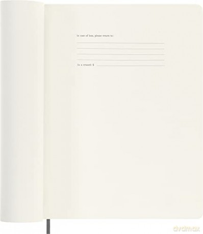 Moleskine Smart Notebook, Smart Writing System, Smart Notebook with Soft Cover, Ruled Pages and Elastic Closure, XL Format 19 x 25, Colour Black - Moleskine [KSIĄŻKA]