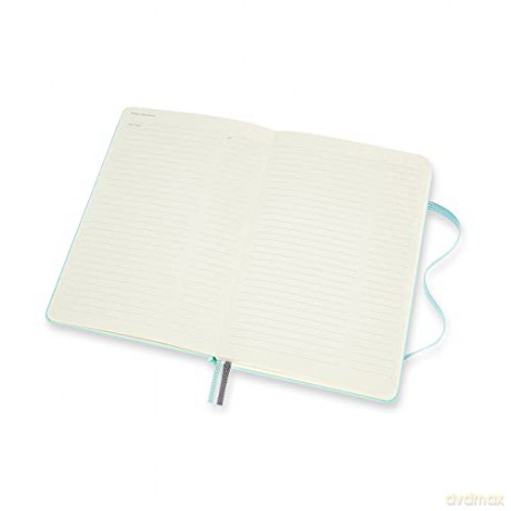 Moleskine, Bullet Notebook Art Collection, Sketch Pad, Drawing Notebook, Blank or Lined Pages, Hard Cover, Large Format 13x21 cm, Aquamarine Colour [KSIĄŻKA]