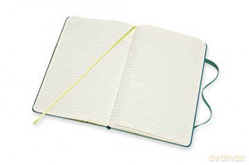 Moleskine, Limited Edition Notebook, Pinocchio The Shark, Lined Layout and Hard Cover, Large Format 13x21 cm, Green Colour, 192 Pages [KSIĄŻKA]