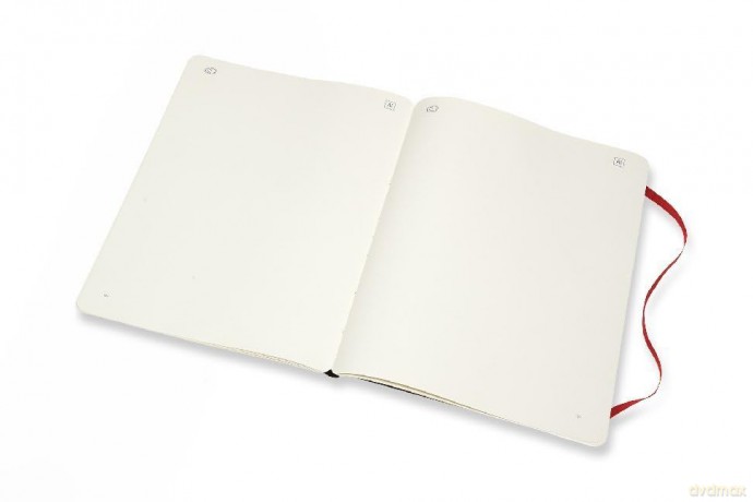 Moleskine, Notebook Adobe Creative Cloud Paper Tablet, Digital Notebook with White Pages - Notebook Suitable to Use with Pen Moleskine +, Black Color - Extra Large Size 19 x 25 cm - Moleskine [KSIĄŻKA]