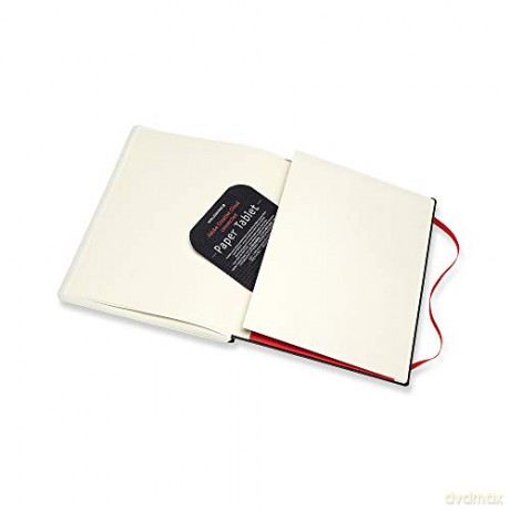Moleskine, Notebook Adobe Creative Cloud Paper Tablet, Digital Notebook with White Pages - Notebook Suitable to Use with Pen Moleskine +, Black Color - Extra Large Size 19 x 25 cm - Moleskine [KSIĄŻKA]