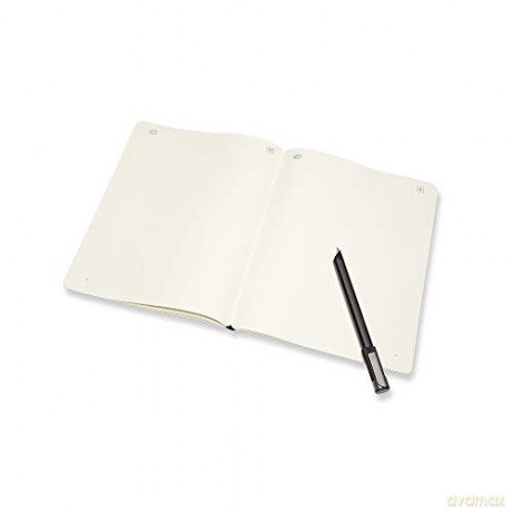 Moleskine, Notebook Adobe Creative Cloud Paper Tablet, Digital Notebook with White Pages - Notebook Suitable to Use with Pen Moleskine +, Black Color - Extra Large Size 19 x 25 cm - Moleskine [KSIĄŻKA]