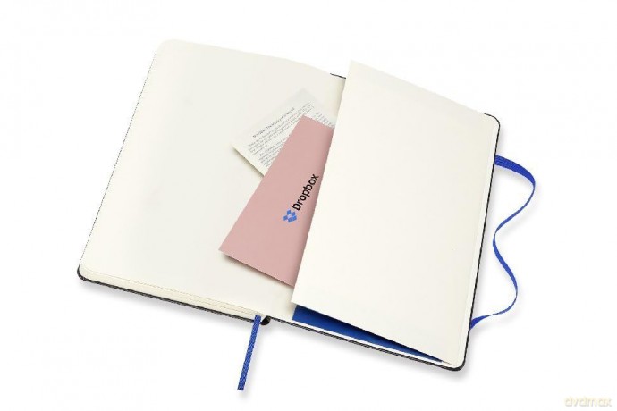 Moleskine+ Dropbox Connected Large Ruled Hardback Smart Notebook - Moleskine [KSIĄŻKA]