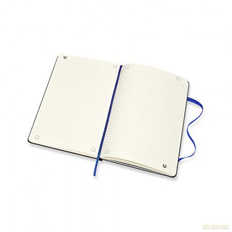 Moleskine+ Dropbox Connected Large Ruled Hardback Smart Notebook - Moleskine [KSIĄŻKA]