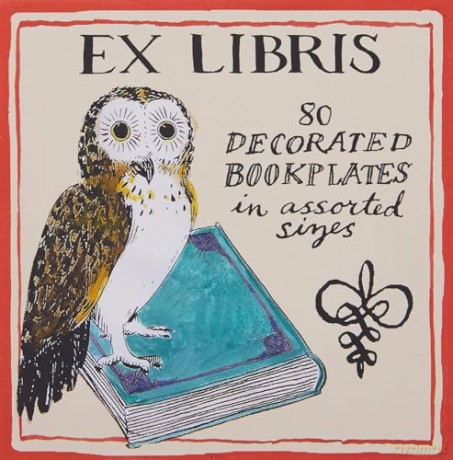 Molly Hatch Owl Bookplates - Galison [KSIĄŻKA]