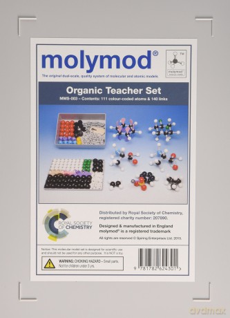 Molymod Mms-003: Organic Teacher 111 Atom Set - Royal Society of Chemistry [KSIĄŻKA]