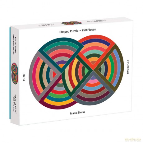 Moma Frank Stella 750 Piece Shaped Puzzle - Sarah McMenemy [KALENDARZ]