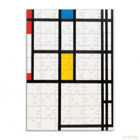 MoMA Mondrian Greeting Card Puzzle - Galison [KSIĄŻKA]