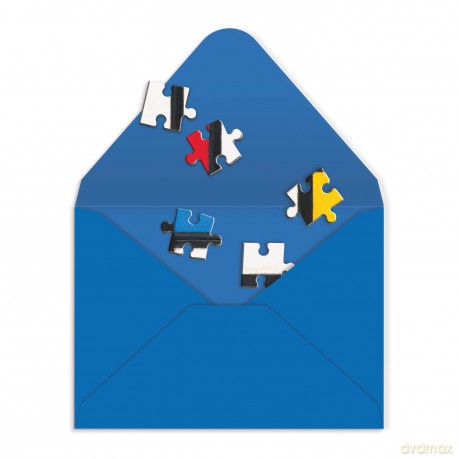 MoMA Mondrian Greeting Card Puzzle - Galison [KSIĄŻKA]
