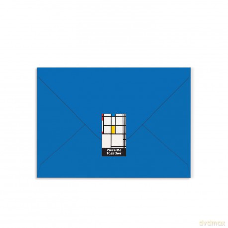 MoMA Mondrian Greeting Card Puzzle - Galison [KSIĄŻKA]