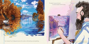 Monet Chases the Light - Jenny Gahan [KSIĄŻKA]