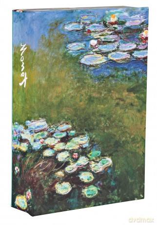 Monet FlipTop Notecards with Magnetic Closure (FlipTop Notecard Box) - Claude Monet [KSIĄŻKA]