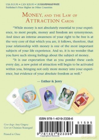 Money and the Law of Attraction Cards: Learning to Attract Wealth, Health, and Happiness - Esther Hicks [KSIĄŻKA]