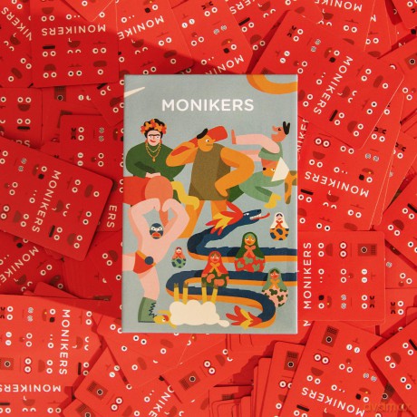 Monikers Card Game - The perfect party game for 17+ years [KSIĄŻKA]