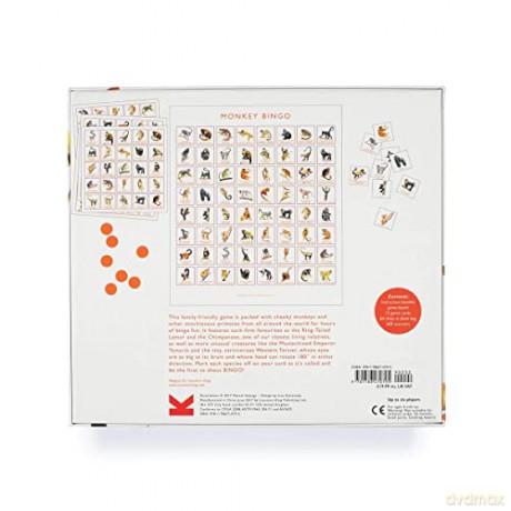 Monkey Bingo: And Other Primates (Magma for Laurence King) - Marcel George [KSIĄŻKA]