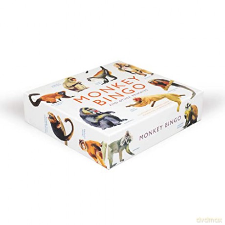 Monkey Bingo: And Other Primates (Magma for Laurence King) - Marcel George [KSIĄŻKA]