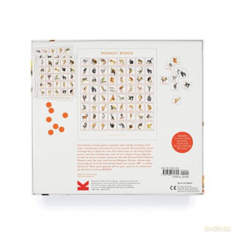 Monkey Bingo: And Other Primates (Magma for Laurence King) - Marcel George [KSIĄŻKA]
