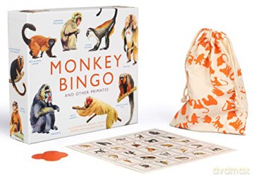 Monkey Bingo: And Other Primates (Magma for Laurence King) - Marcel George [KSIĄŻKA]