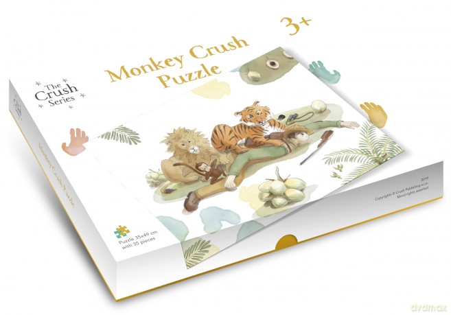 Monkey Crush Puzzle - Silke Diehl [KSIĄŻKA]