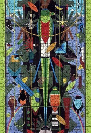 Monteverde 1000-Piece Jigsaw Puzzle: 1,000 Piece Puzzle - Charley Harper [KSIĄŻKA]