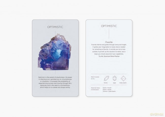 Mood Crystals Card Deck: Find the right crystal for every emotion in 50 cards - Christel Alberez [KSIĄŻKA]