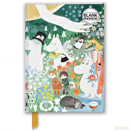 Moomin: Dangerous Journey (Foiled Blank Journal) (Flame Tree Blank Notebooks) - Flame Tree Studio [KSIĄŻKA]