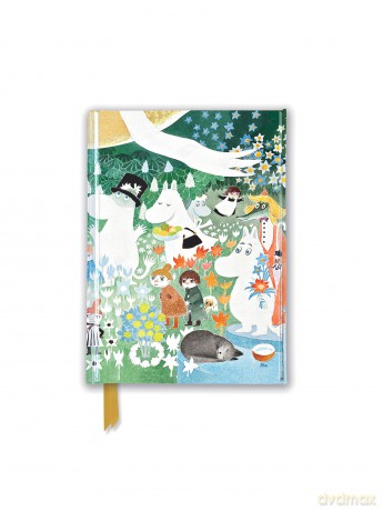 Moomin: Dangerous Journey (Foiled Pocket Journal) (Flame Tree Pocket Notebooks) - Flame Tree Studio [KSIĄŻKA]