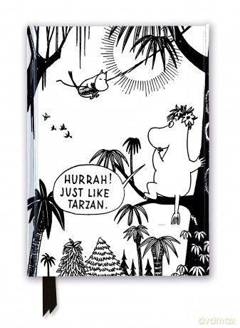 Moomin: Tarzan! (Foiled Journal) (Flame Tree Notebooks) - Flame Tree Studio [KALENDARZ]