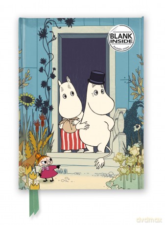 Moomins on the Riviera (Foiled Blank Journal) (Flame Tree Blank Notebooks) - Flame Tree Studio [KALENDARZ]