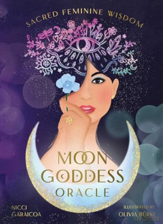 Moon Goddess Oracle: Sacred feminine wisdom - Nicci Garaicoa [KSIĄŻKA]