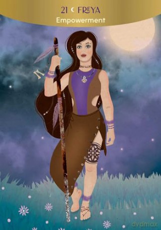 Moon Goddess Oracle: Sacred feminine wisdom - Nicci Garaicoa [KSIĄŻKA]