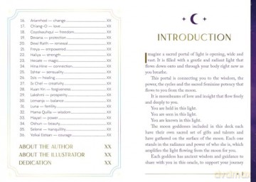 Moon Goddess Oracle: Sacred feminine wisdom - Nicci Garaicoa [KSIĄŻKA]