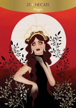Moon Goddess Oracle: Sacred feminine wisdom - Nicci Garaicoa [KSIĄŻKA]