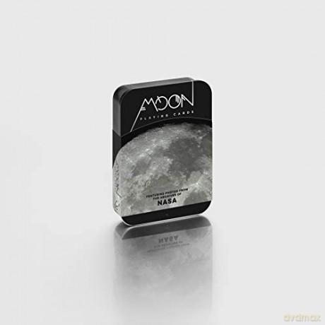 Moon Playing Cards: Featuring photos from the archives of NASA - Chronicle Books [KSIĄŻKA]
