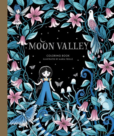 Moon Valley Coloring Book - Maria Trolle [KSIĄŻKA]