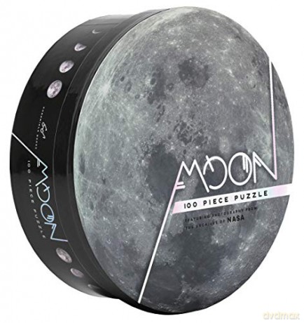 Moon: 100 Piece Puzzle - Nasa [PUZZLE]