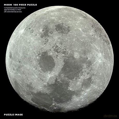 Moon: 100 Piece Puzzle - Nasa [PUZZLE]