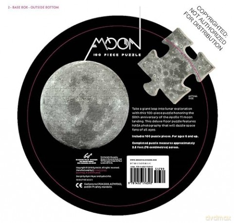 Moon: 100 Piece Puzzle - Nasa [PUZZLE]