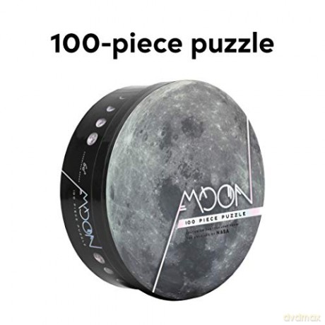 Moon: 100 Piece Puzzle - Nasa [PUZZLE]