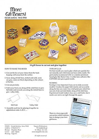 More Gift Boxes!: 14 Delightful Boxes to Cut Out and Make Yourself [KSIĄŻKA]