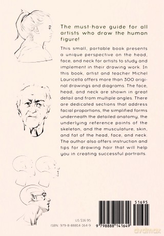 Morpho: Face, Head, and Neck: Anatomy for Artists: 10 (Morpho: Anatomy for Artists) - Michel Lauricella [KSIĄŻKA]