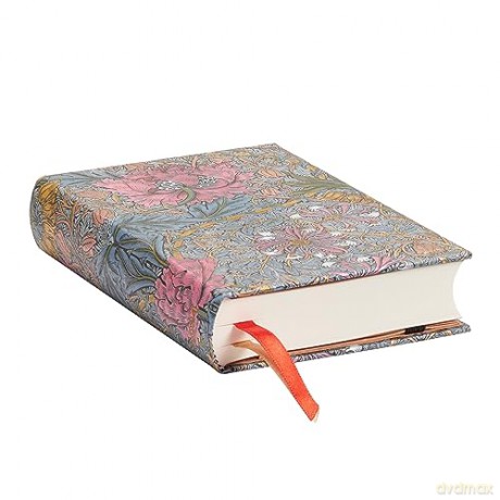 Morris Pink Honeysuckle (William Morris) Mini 12-month Day-at-a-Time Dayplanner 2024 - Paperblanks [KALENDARZ]