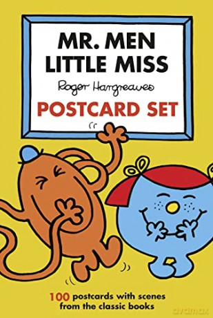 Mr Men Little Miss: Postcard Set: 100 iconic images to celebrate 50 years - Roger Hargreaves [KALENDARZ]