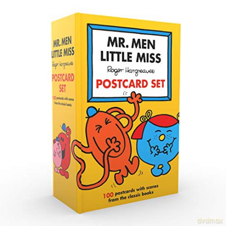 Mr Men Little Miss: Postcard Set: 100 iconic images to celebrate 50 years - Roger Hargreaves [KALENDARZ]