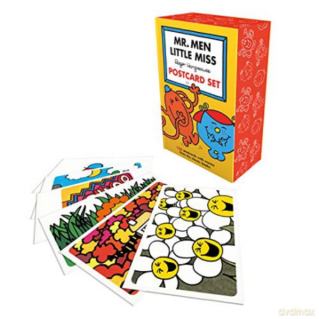 Mr Men Little Miss: Postcard Set: 100 iconic images to celebrate 50 years - Roger Hargreaves [KALENDARZ]