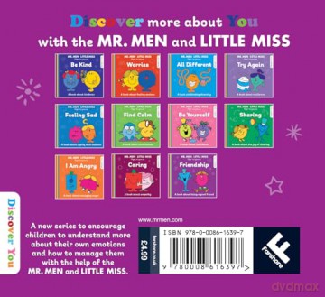 Mr. Men Little Miss: Friendship: A New Book for 2023 about Being a Good Friend from the Classic Illustrated Children's Series about Feelings (Mr. Men and Little Miss Discover You) - Roger Hargreaves [KSIĄŻKA]
