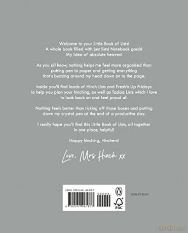 Mrs Hinch: The Little Book of Lists - Mrs Hinch [KALENDARZ]