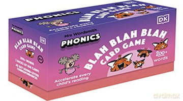 Mrs Wordsmith Phonics Blah Blah Blah Card Game, Ages 4-7 (Early Years and Key Stage 1): Accelerate Every Child's Reading [KSIĄŻKA]